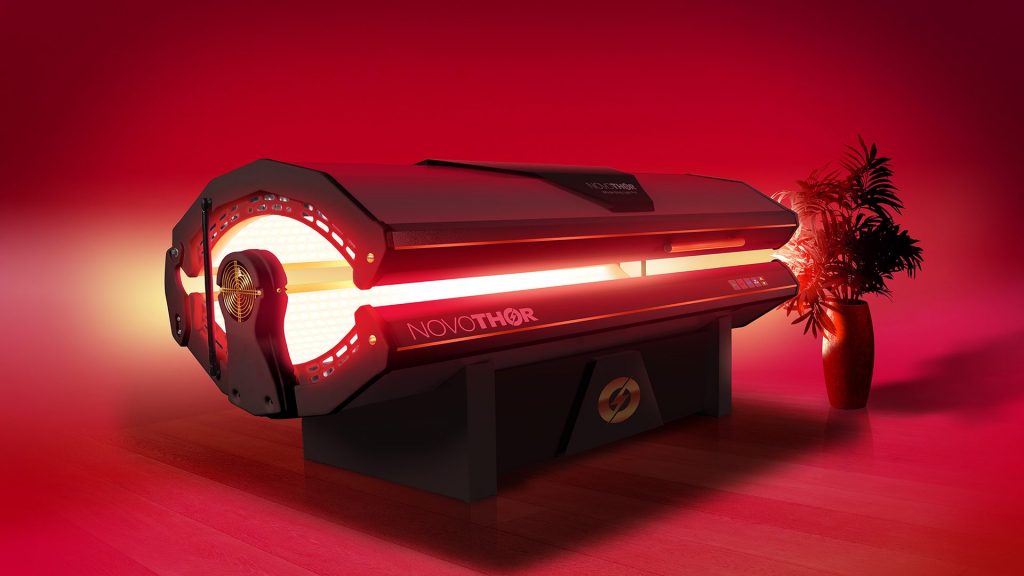 HelloPhysio Photobiomudulation Red light therapy bed Red light therapy