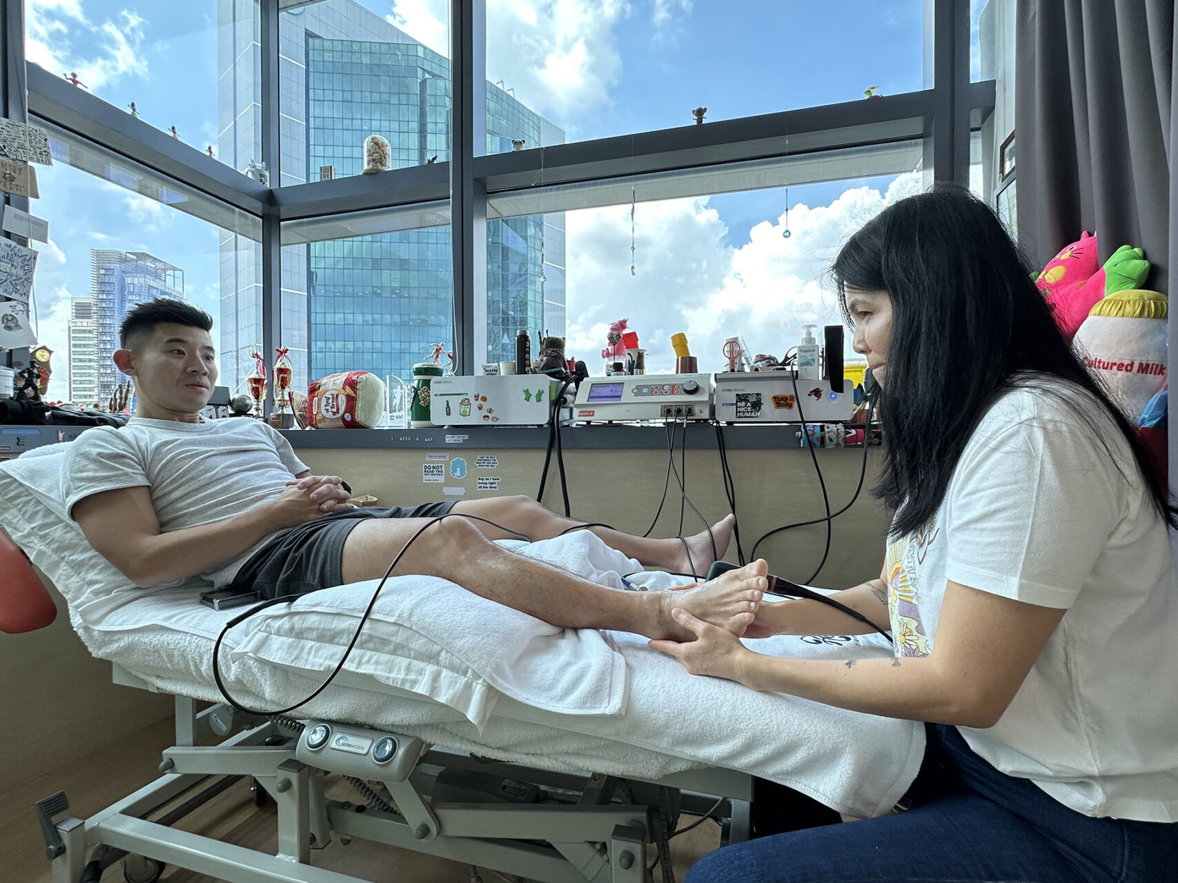 treatment for sprained ankle