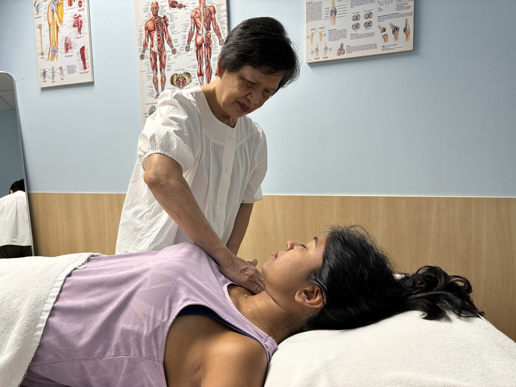 lymphatic drainage massage rheumatoid arthritis