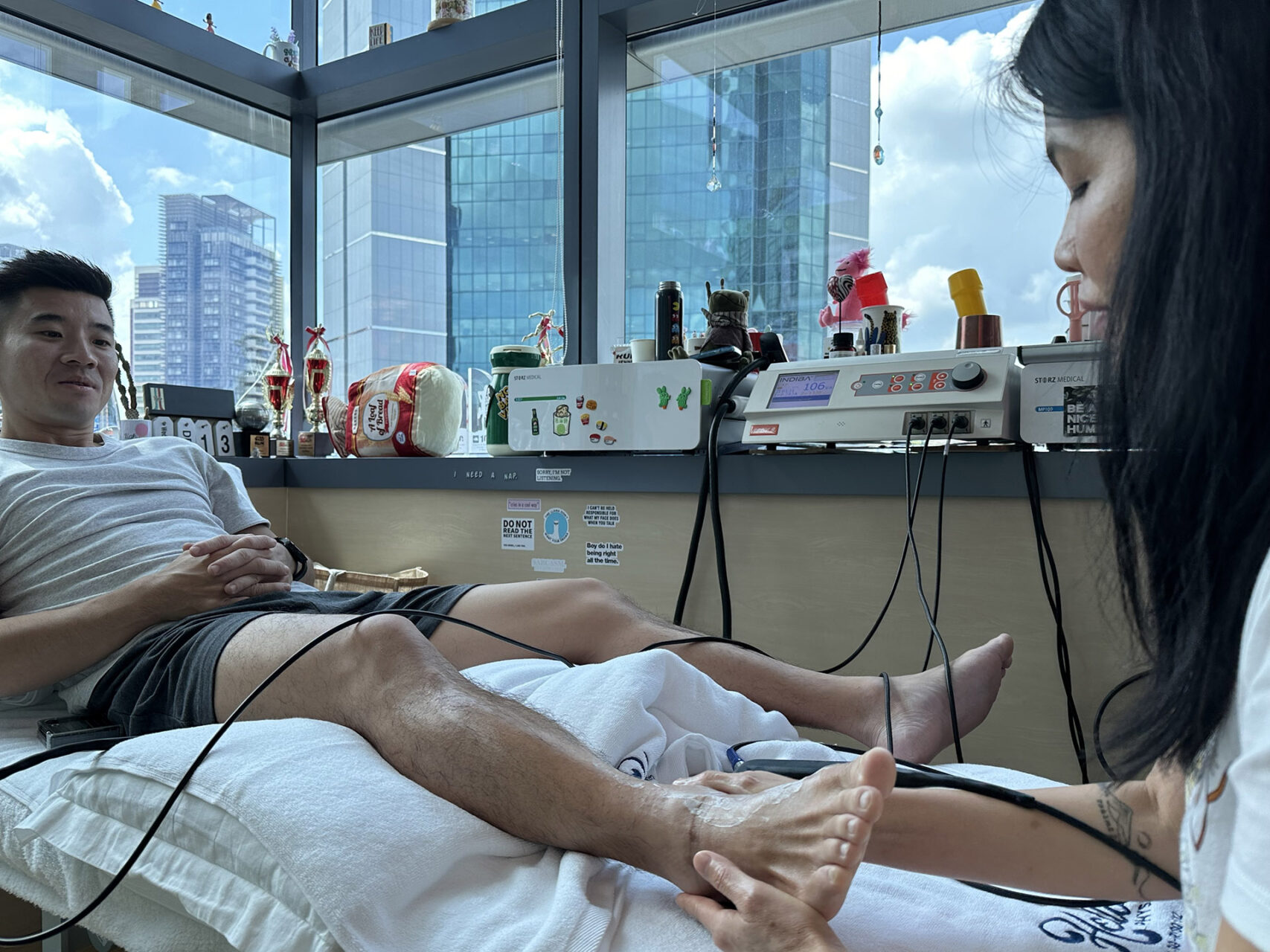 tendonitis on top of foot