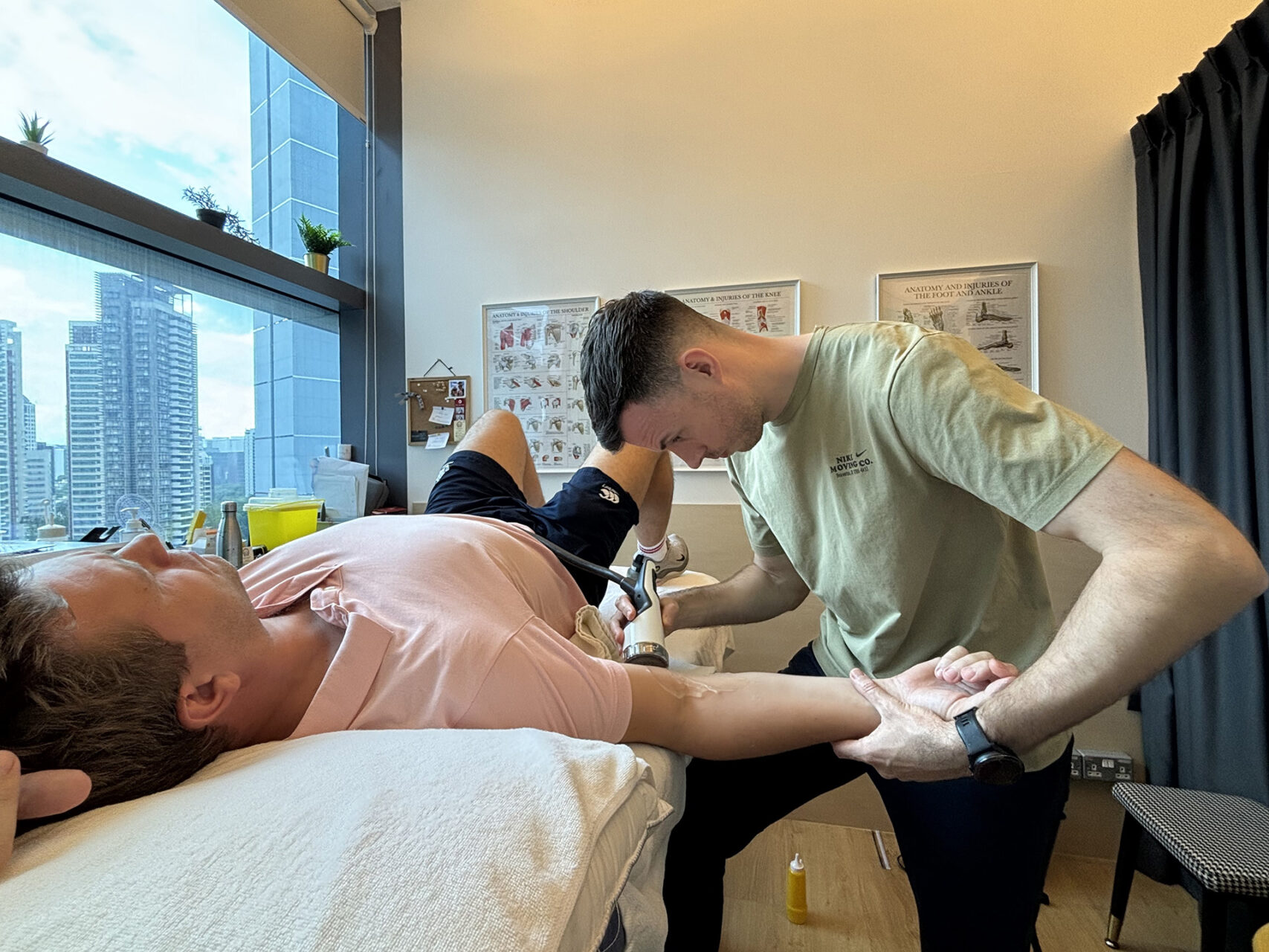 HelloPhysio Raffles Hotel physiotherapy