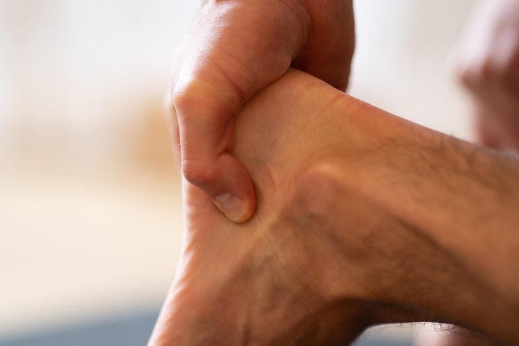 Achilles tendon pain after walking