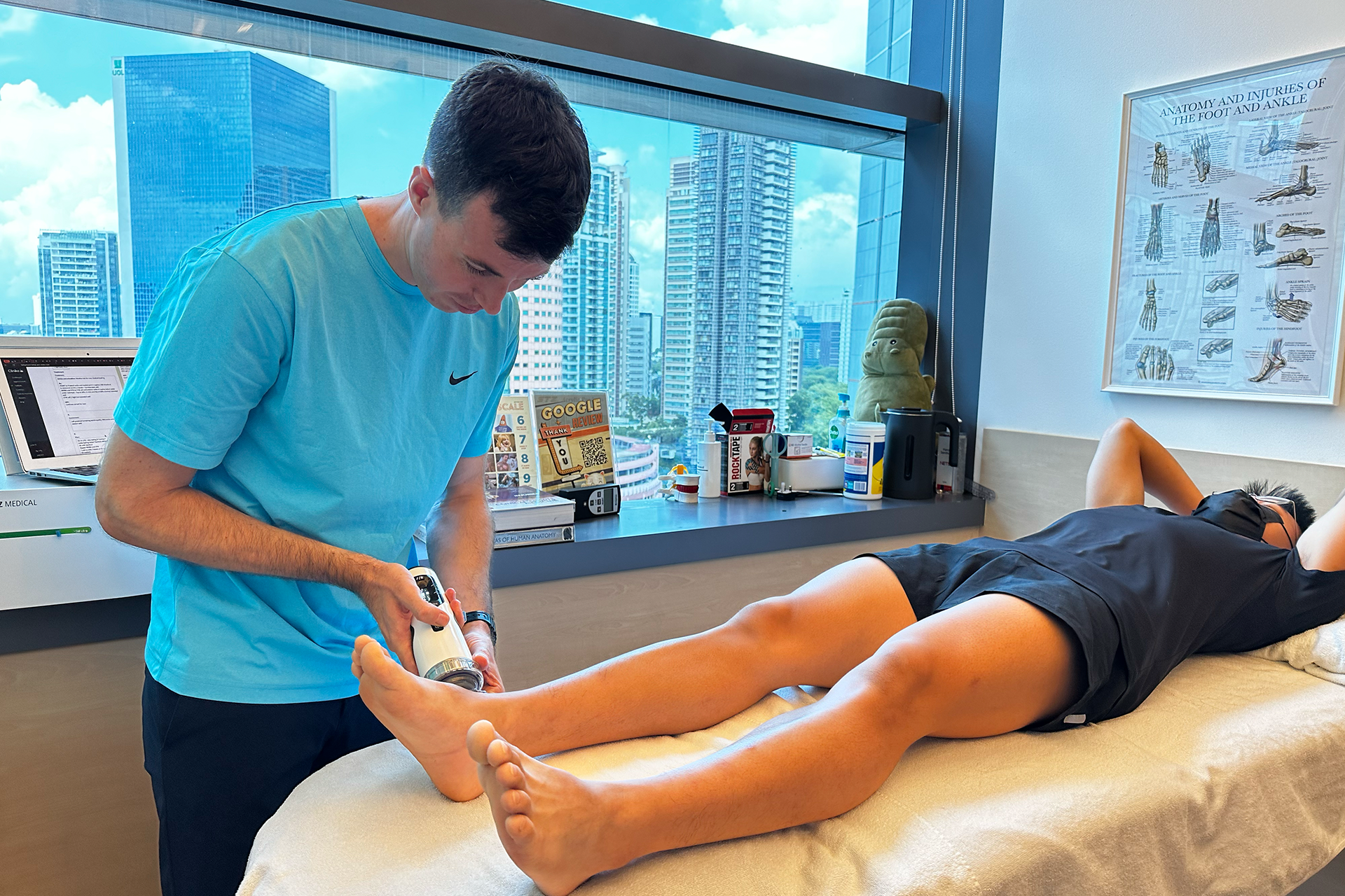 Focal Shockwave Therapy for Achilles heel rupture